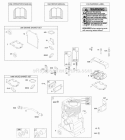 Cylinder Cylinder Head Gasket Set - Engine Gasket Set - Valve OperatorS Manual Warning Label Diagram and Parts List for 095412-0502-B1  Briggs and Stratton Engine